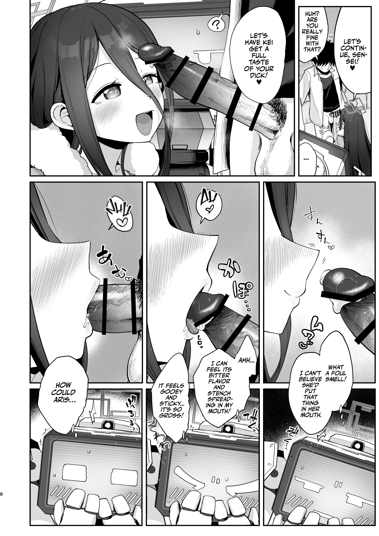 Hentai Manga Comic-Clanker Sex with Aris and Kei!-Read-7